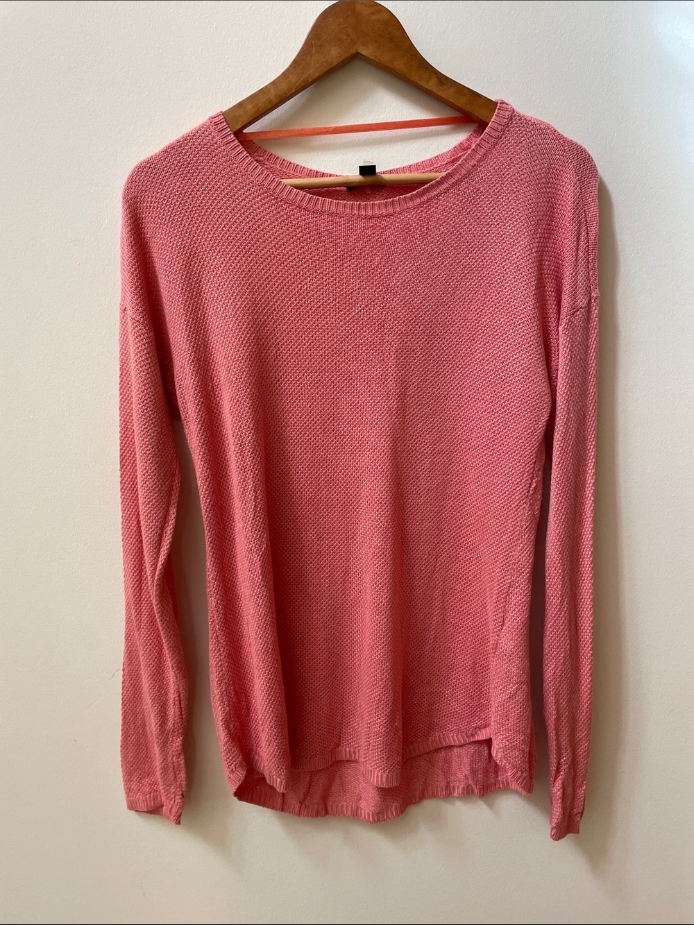 Cupio Coral Knit Crewneck Sweater